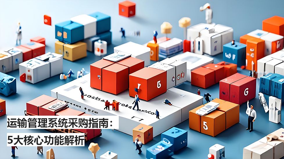 运输管理系统采购指南：5大核心功能解析