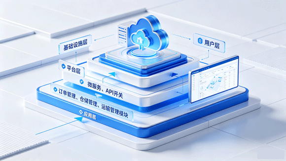 物流SaaS系统的技术架构 物流SaaS系统的技术架构